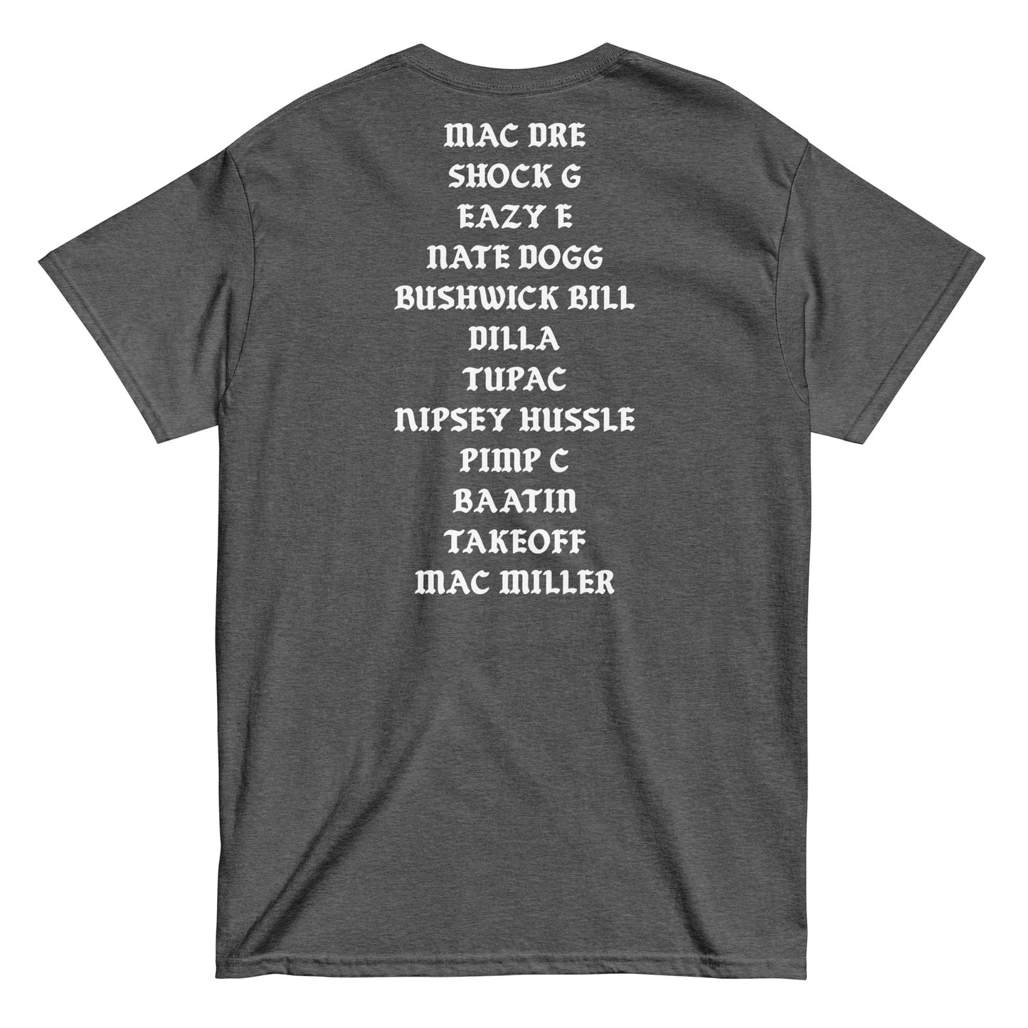 Raised by HIP HOP West Coast Men's classic tee