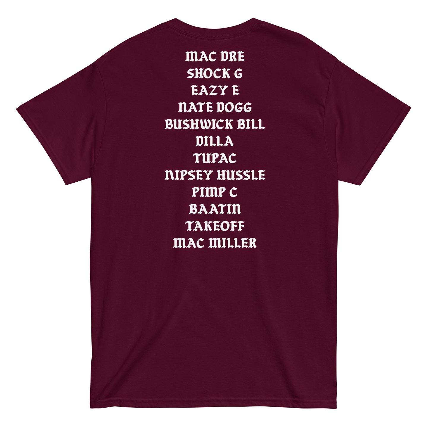 Raised by HIP HOP West Coast Men's classic tee