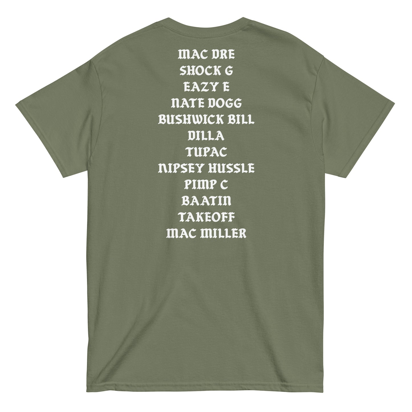 Raised by HIP HOP West Coast Men's classic tee