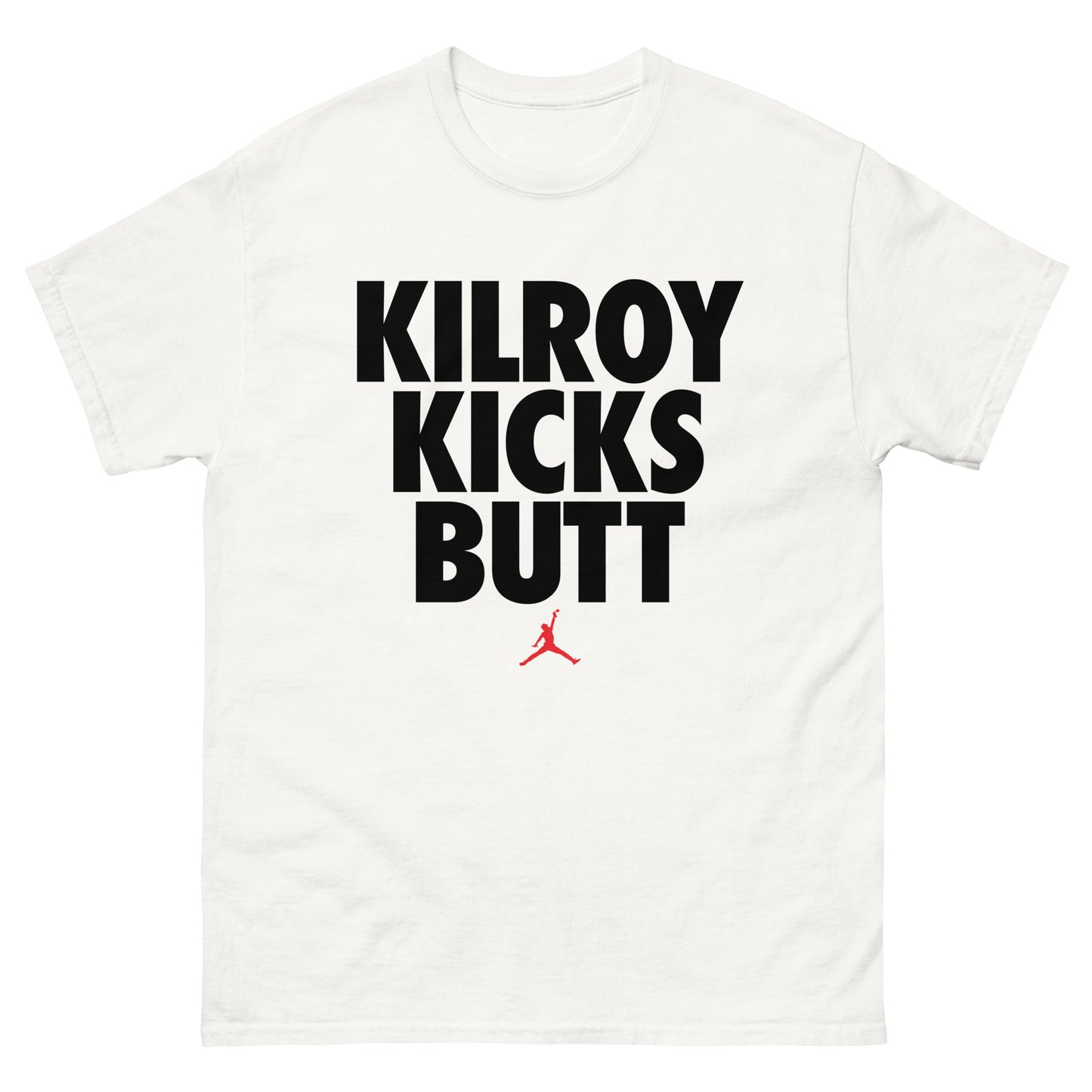 KILROY KICKS BUTT Men's classic tee