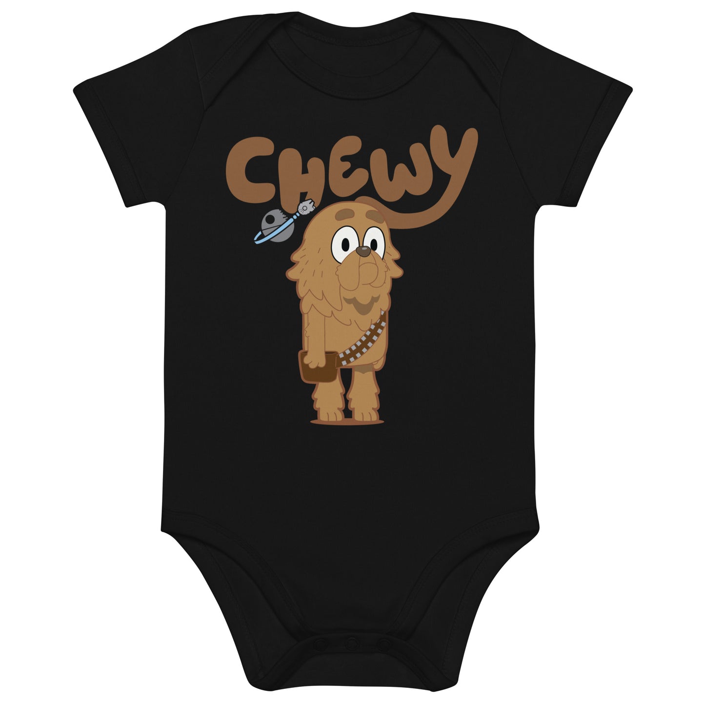Chewy Organic cotton baby bodysuit
