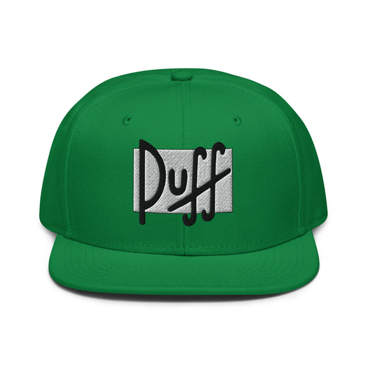 Puff Man Snapback Hat