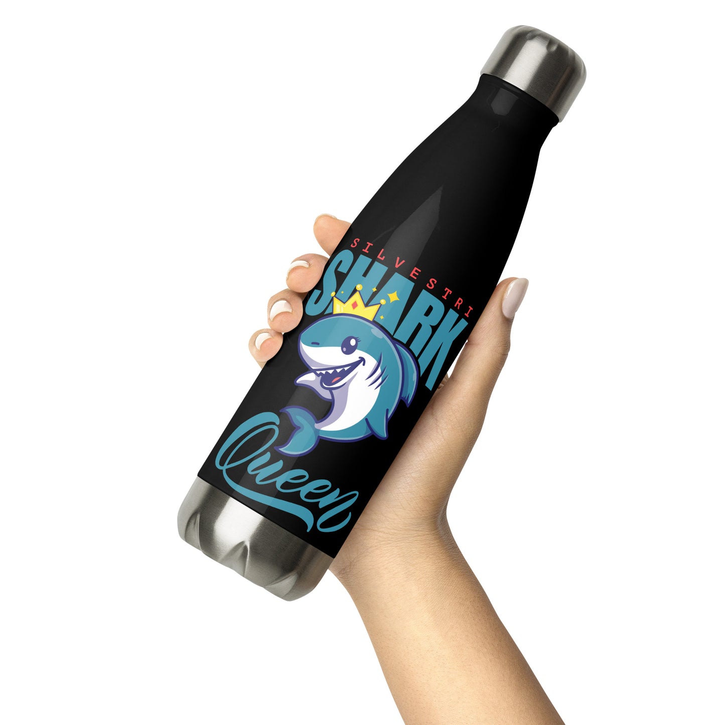 Shark Queen Stainless Steel Water Bottle