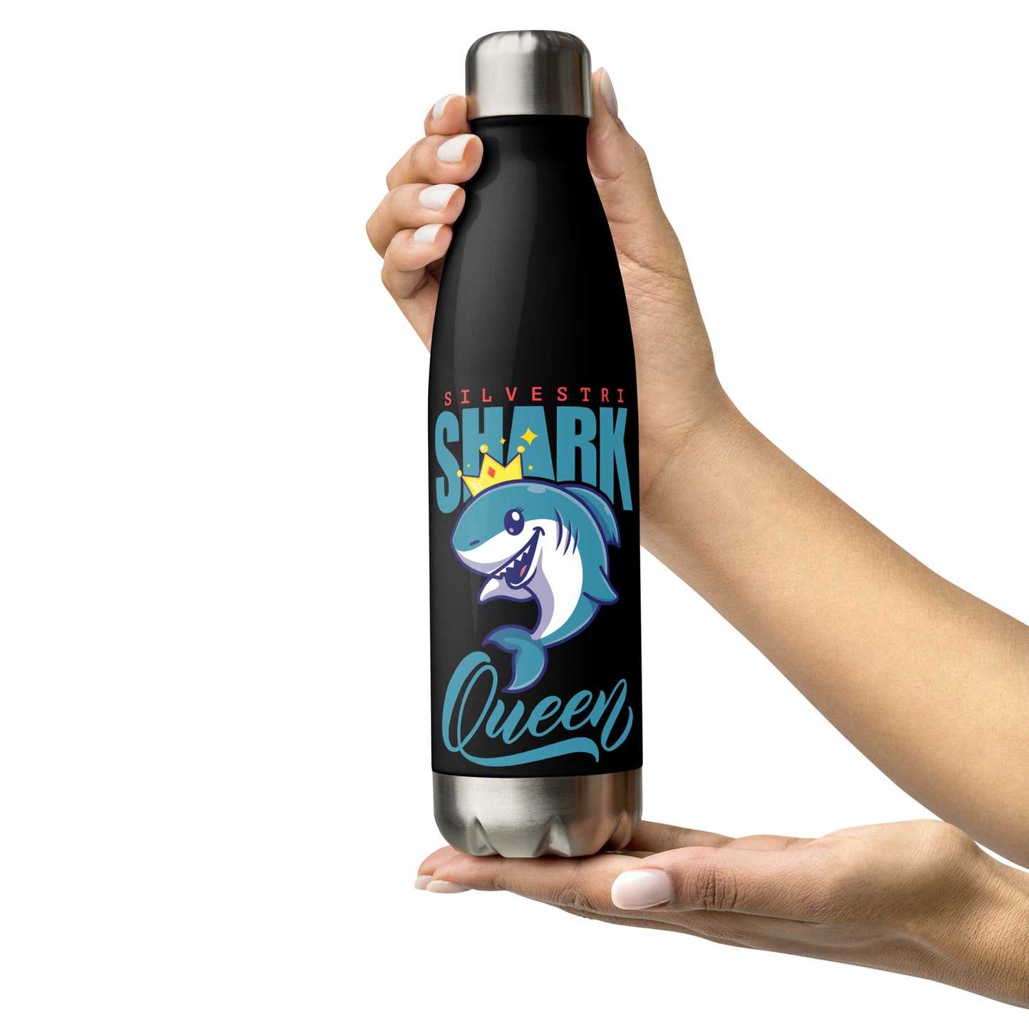 Shark Queen Stainless Steel Water Bottle