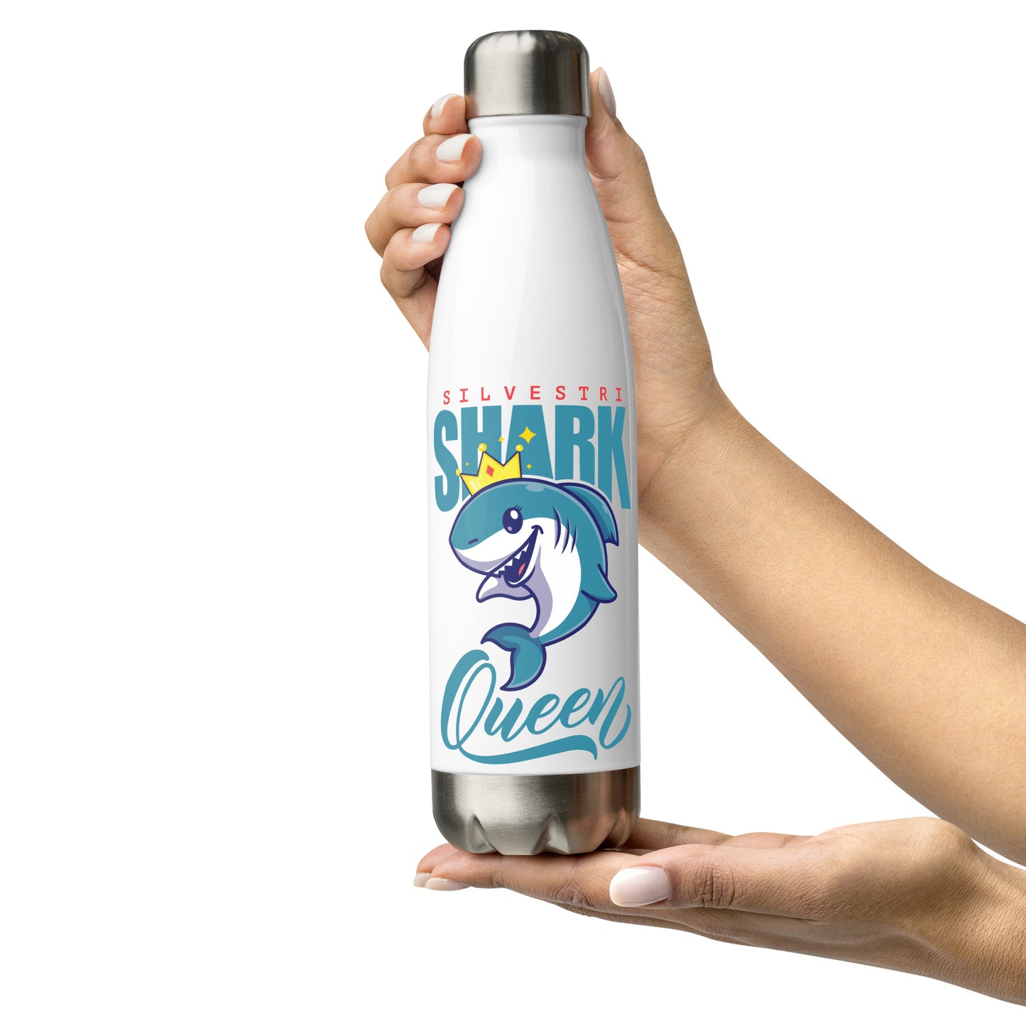 Shark Queen Stainless Steel Water Bottle