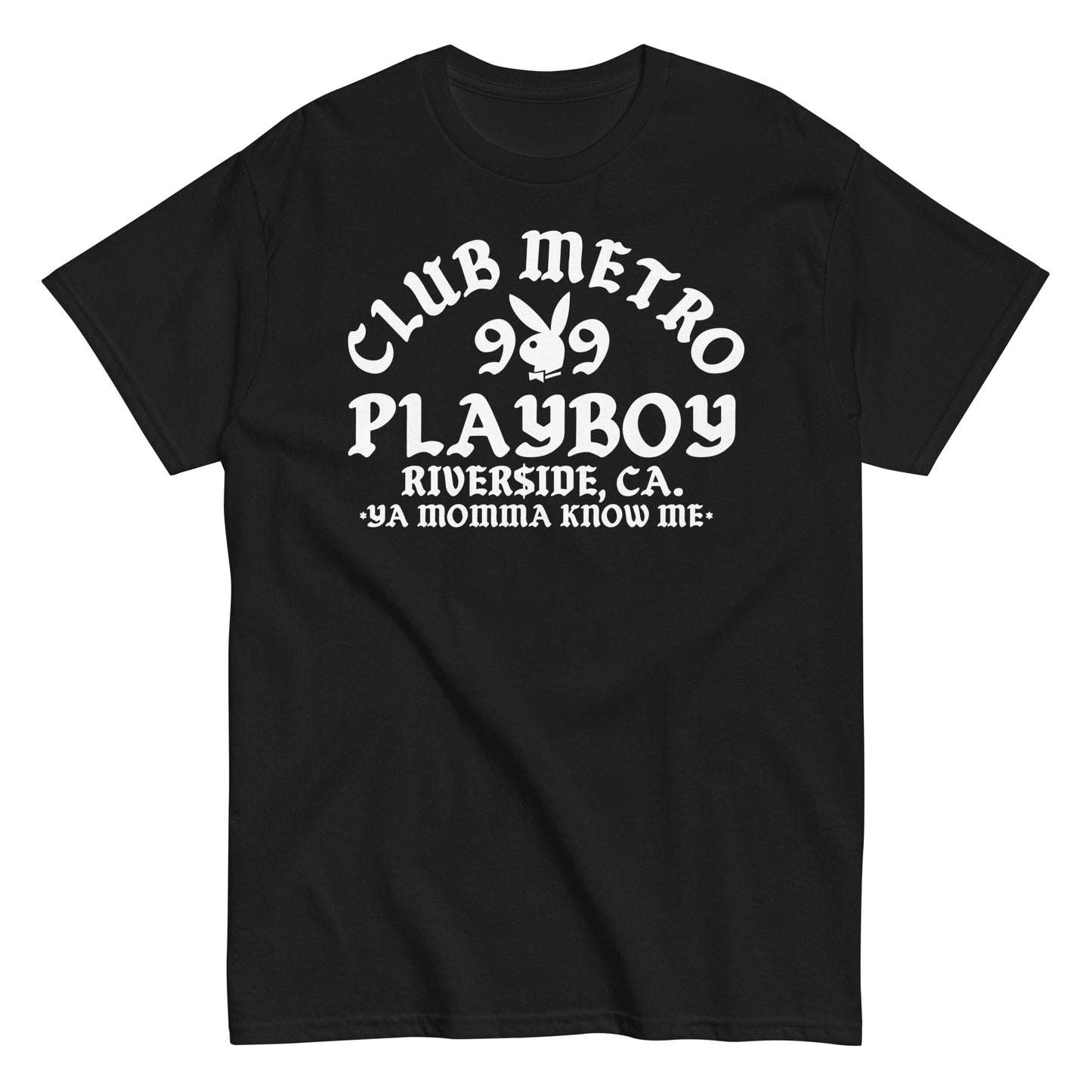 Club Metro Playboy Unisex classic tee