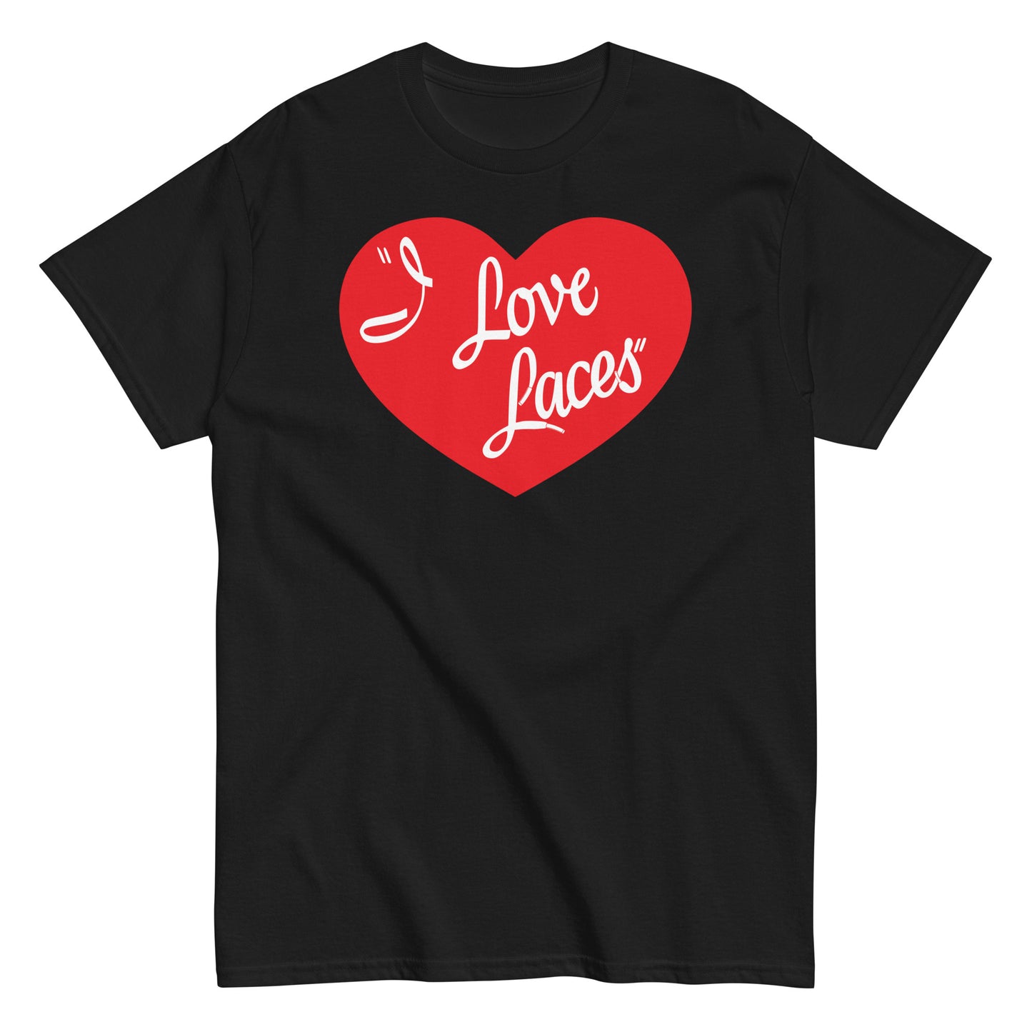 I Love Laces Unisex classic tee