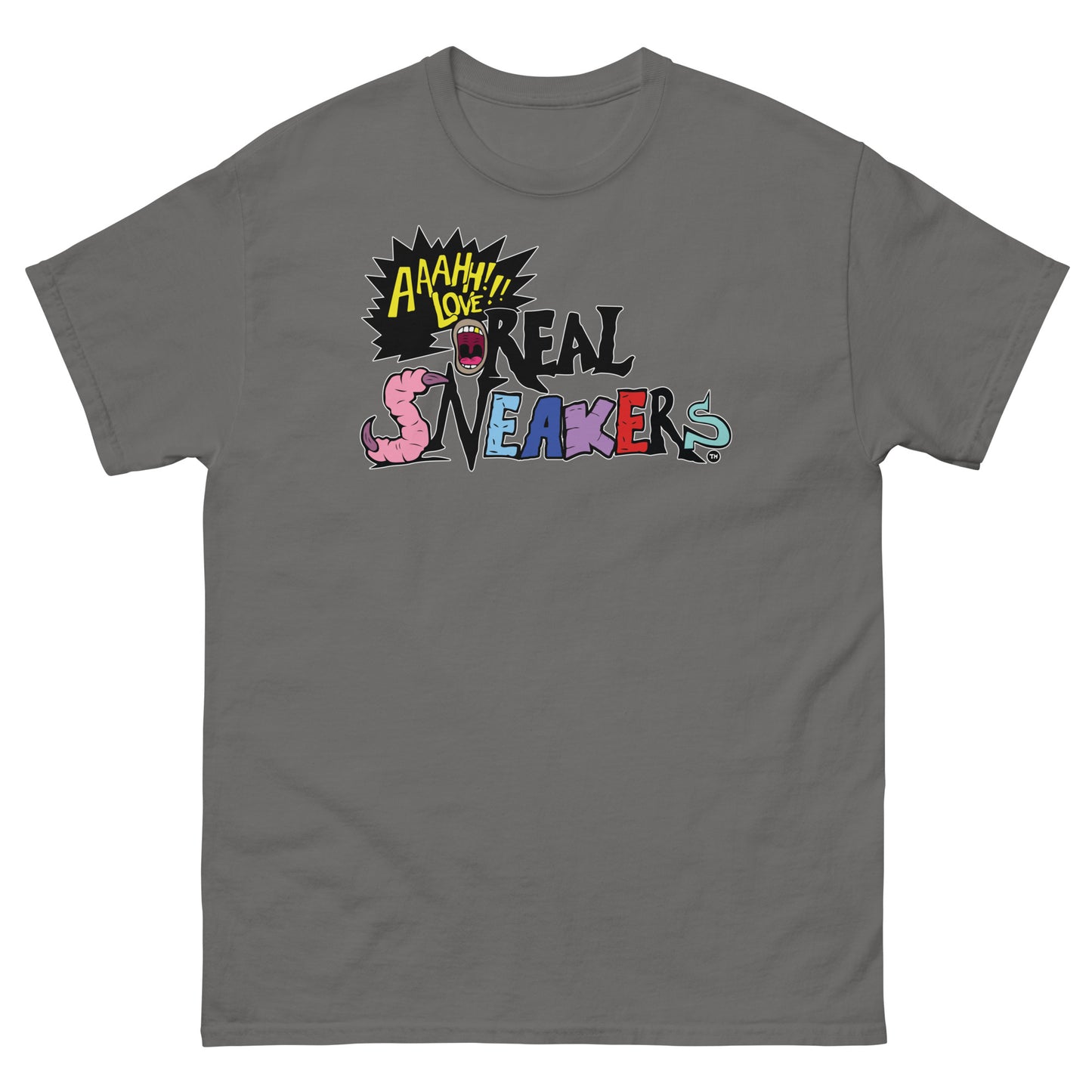 Aaah Love Real Sneakers Unisex classic tee