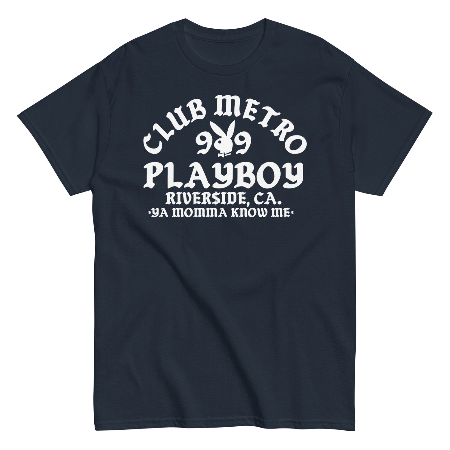 Club Metro Playboy Unisex classic tee