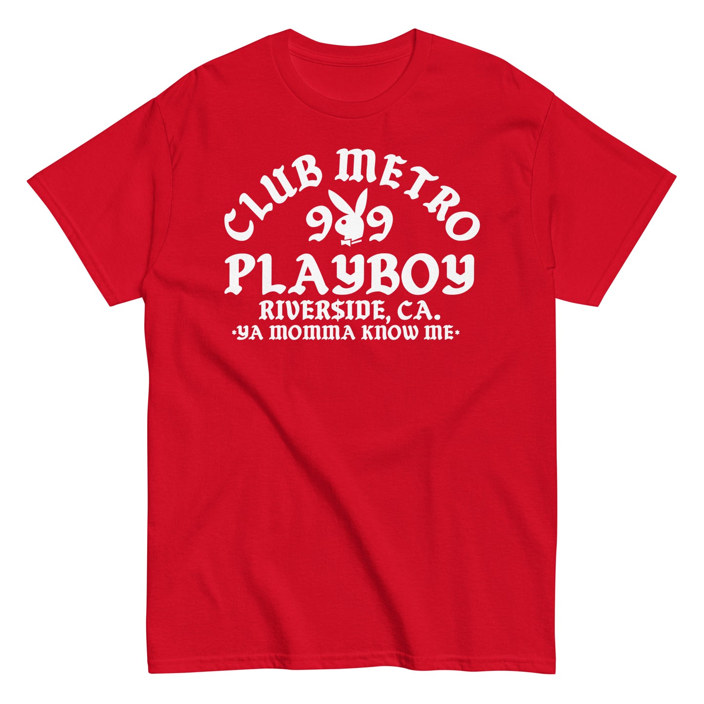 Club Metro Playboy Unisex classic tee