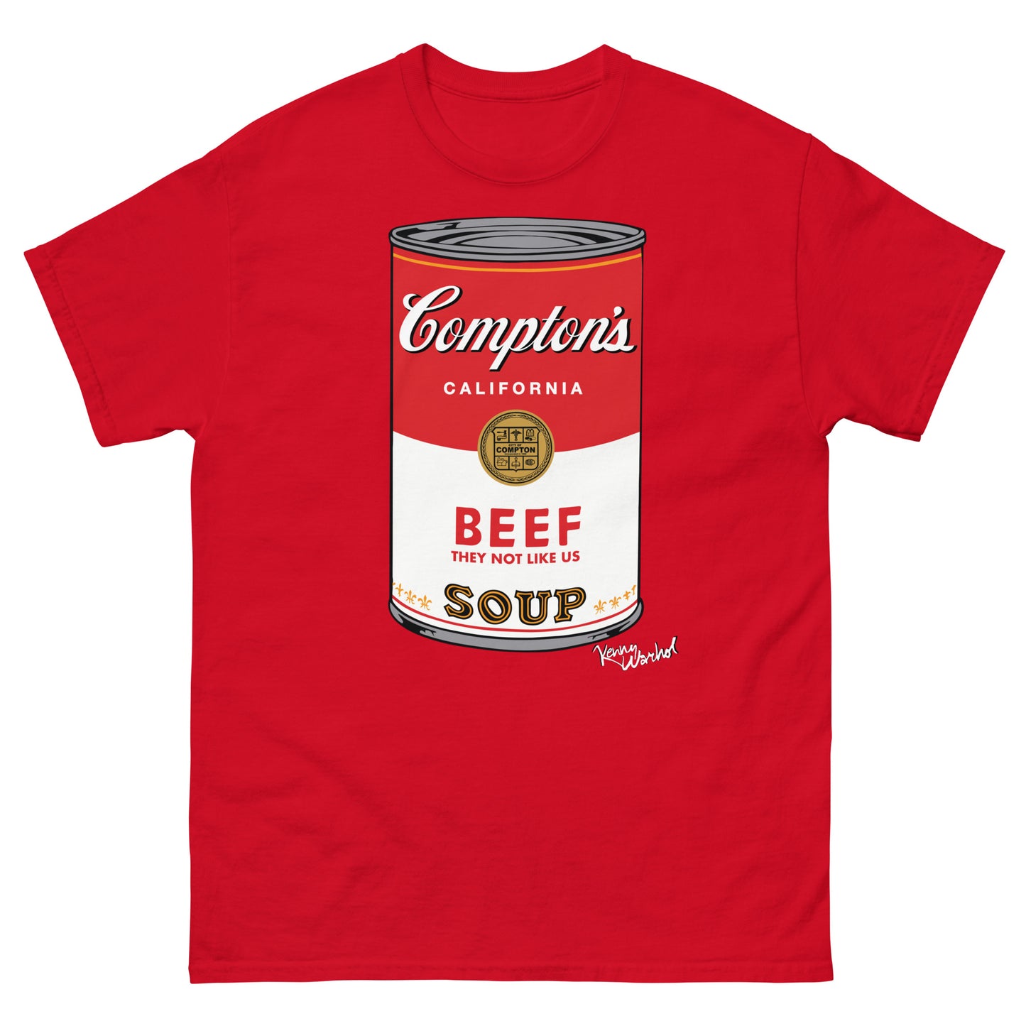 NOT LIKE US BEEF SOUP Unisex classic tee