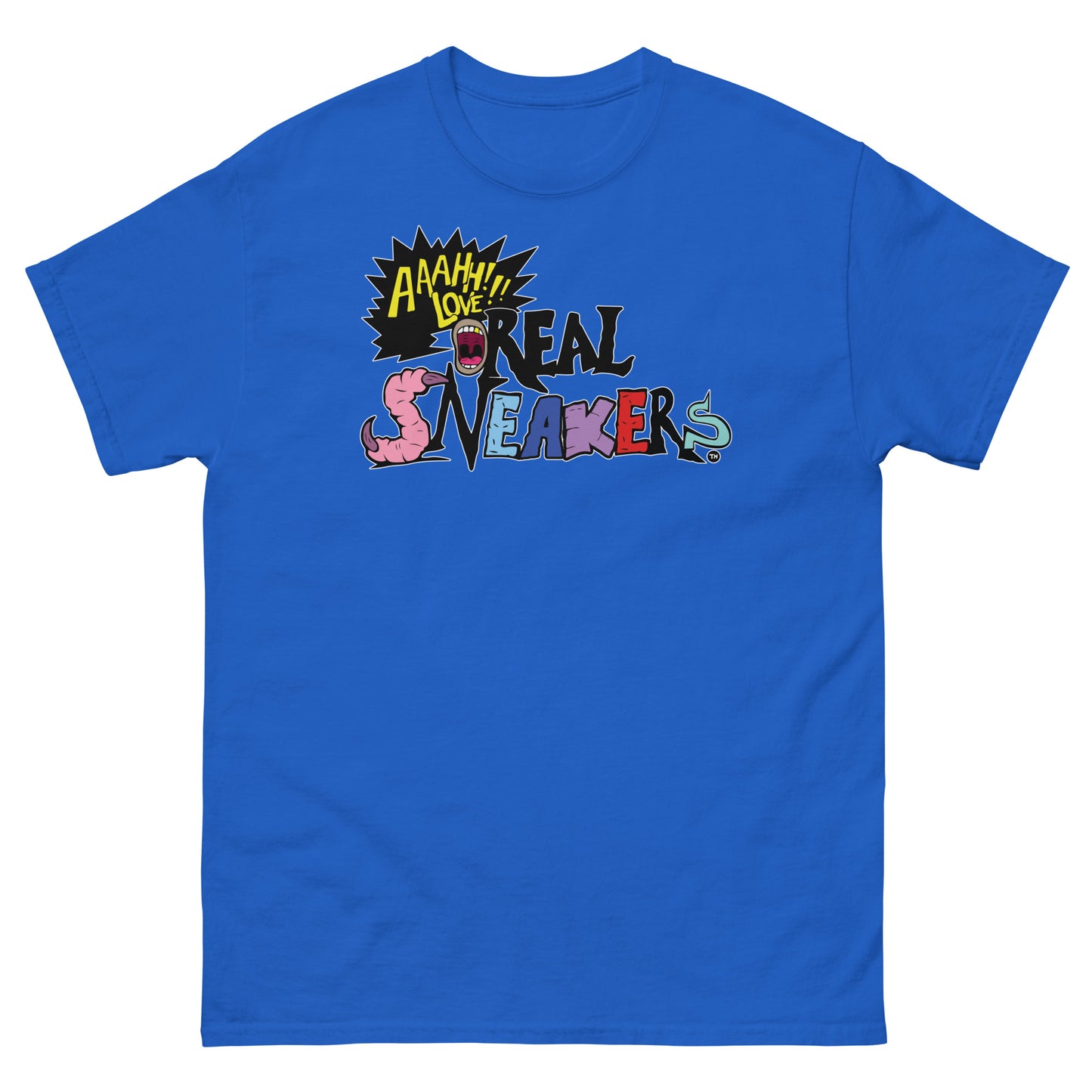 Aaah Love Real Sneakers Unisex classic tee