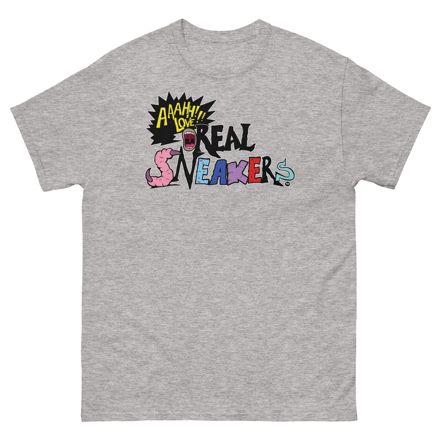 Aaah Love Real Sneakers Unisex classic tee