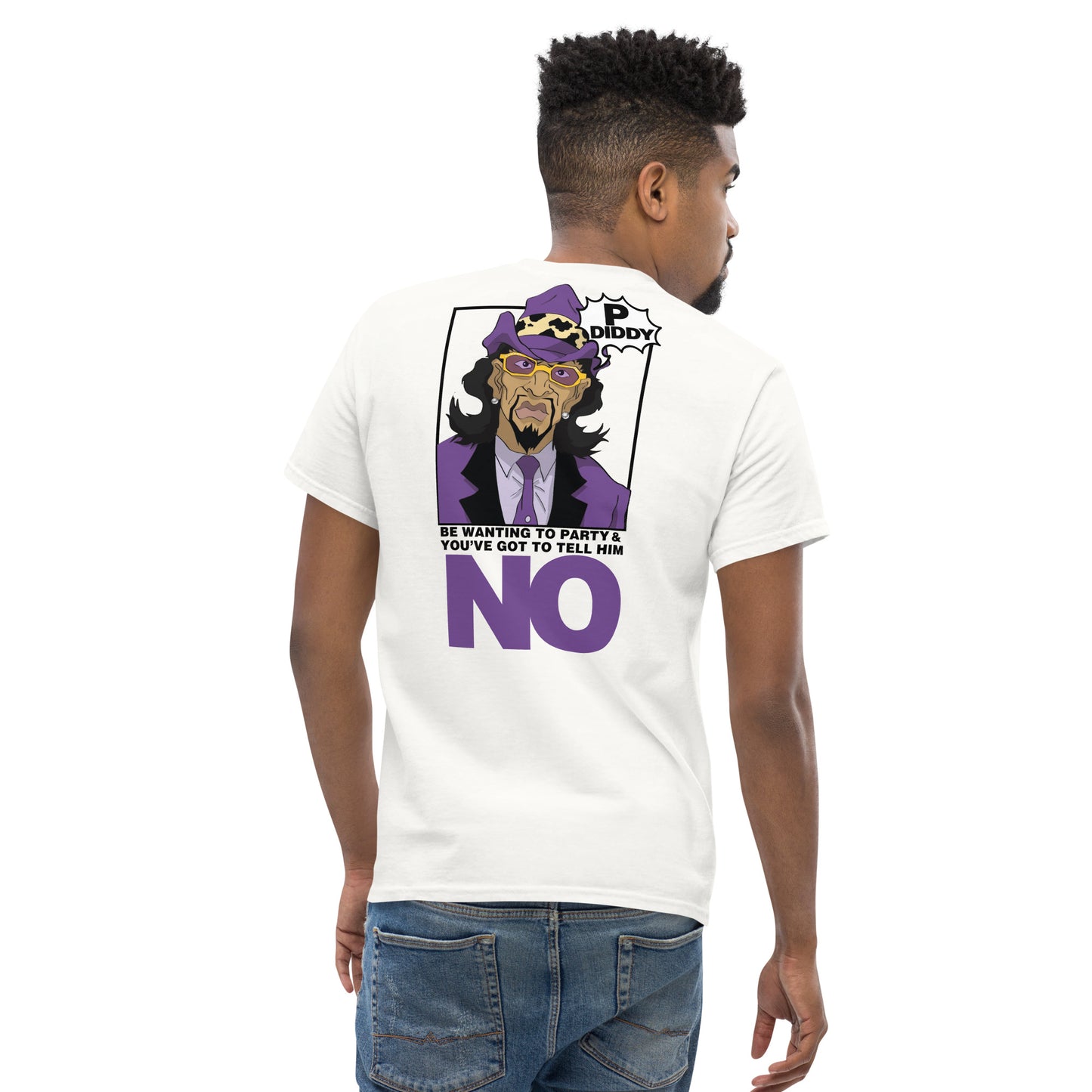 JUST SAY NO Unisex classic tee