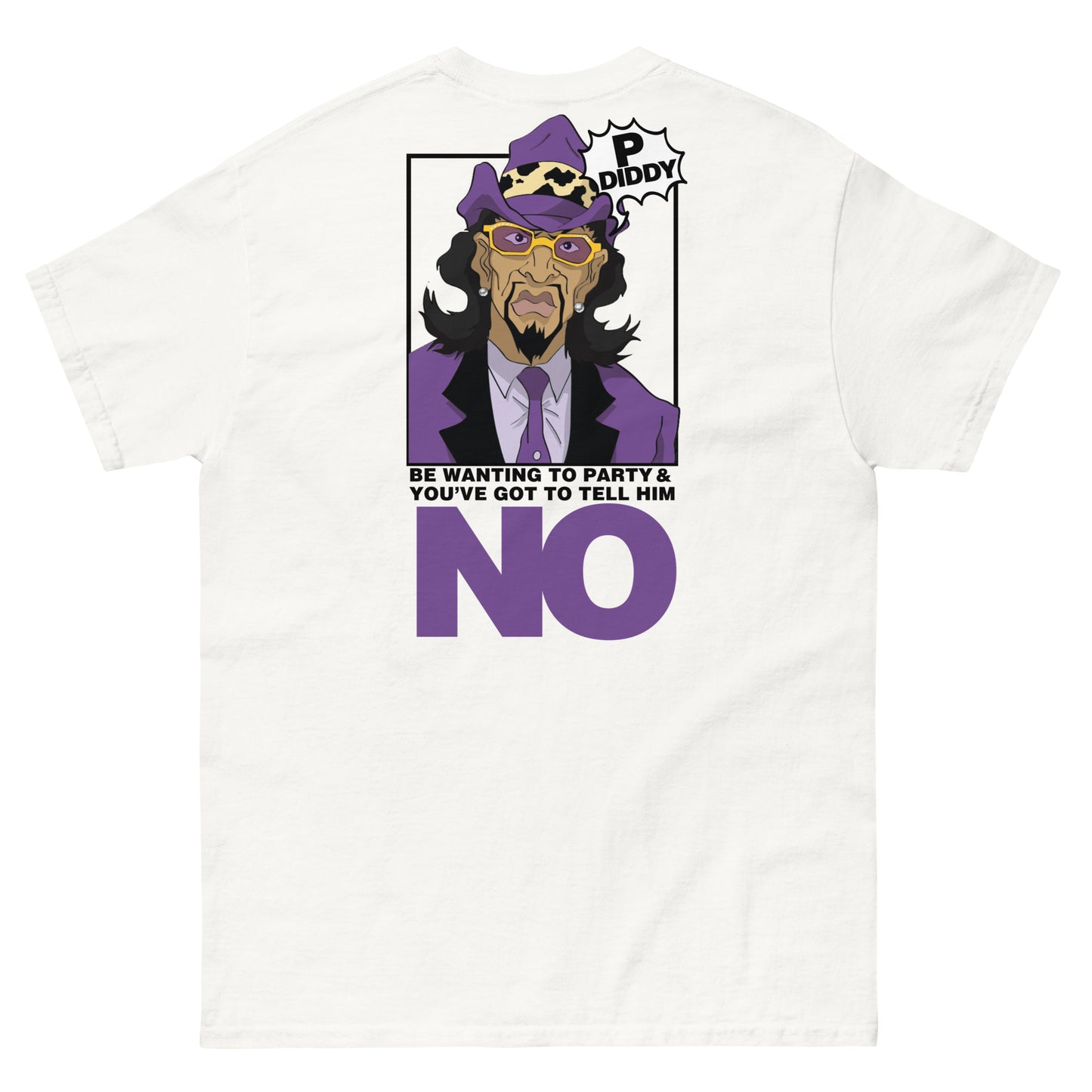 JUST SAY NO Unisex classic tee