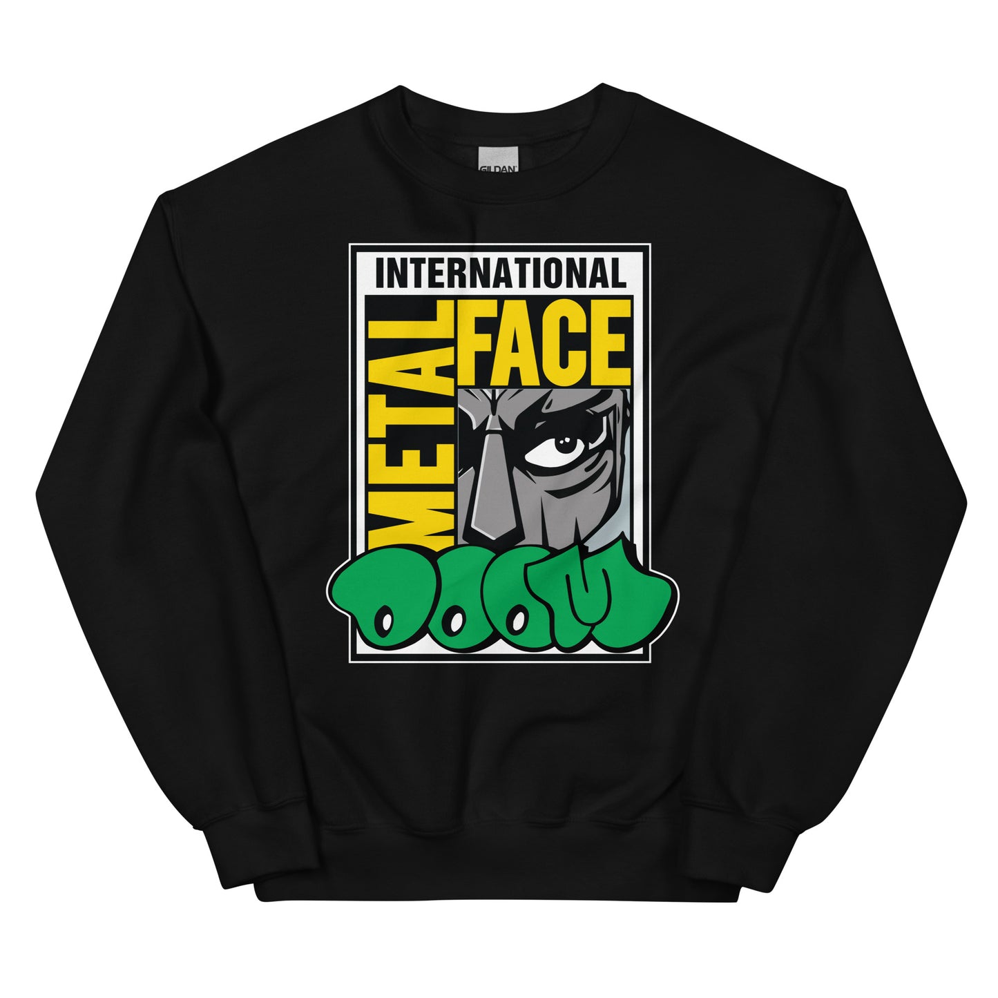 Metal Face Unisex Sweatshirt