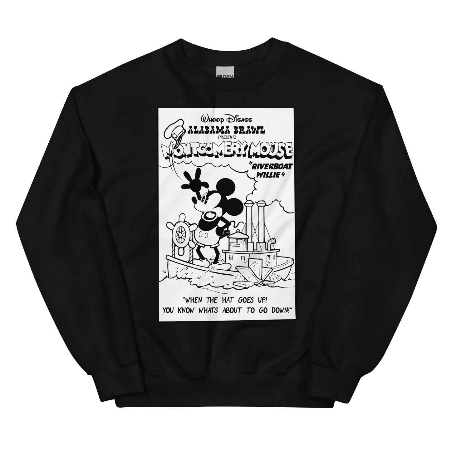 Riverboat Willie Unisex Sweatshirt
