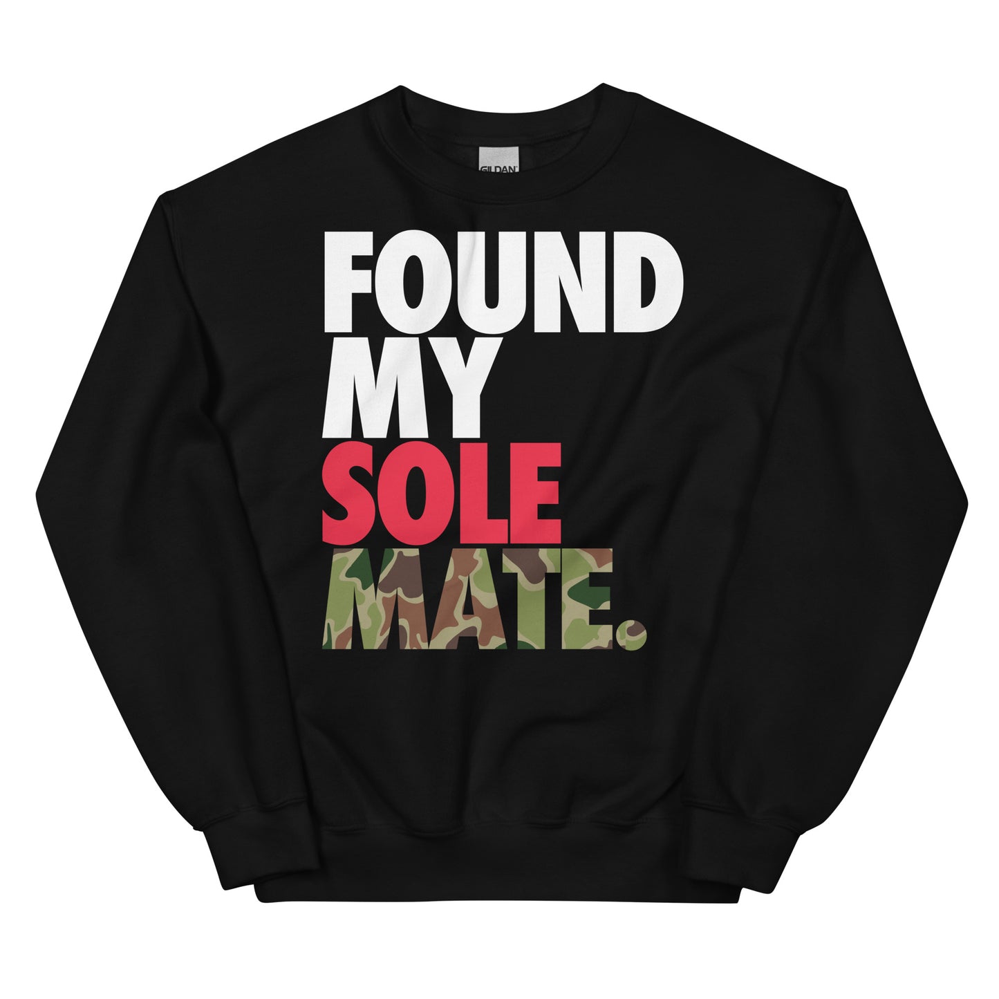 I found my Sole Mate AM 90 Camo Unisex Sweatshirt