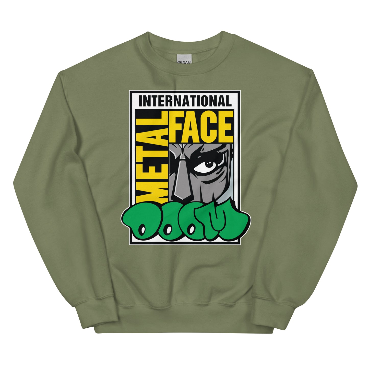 Metal Face Unisex Sweatshirt