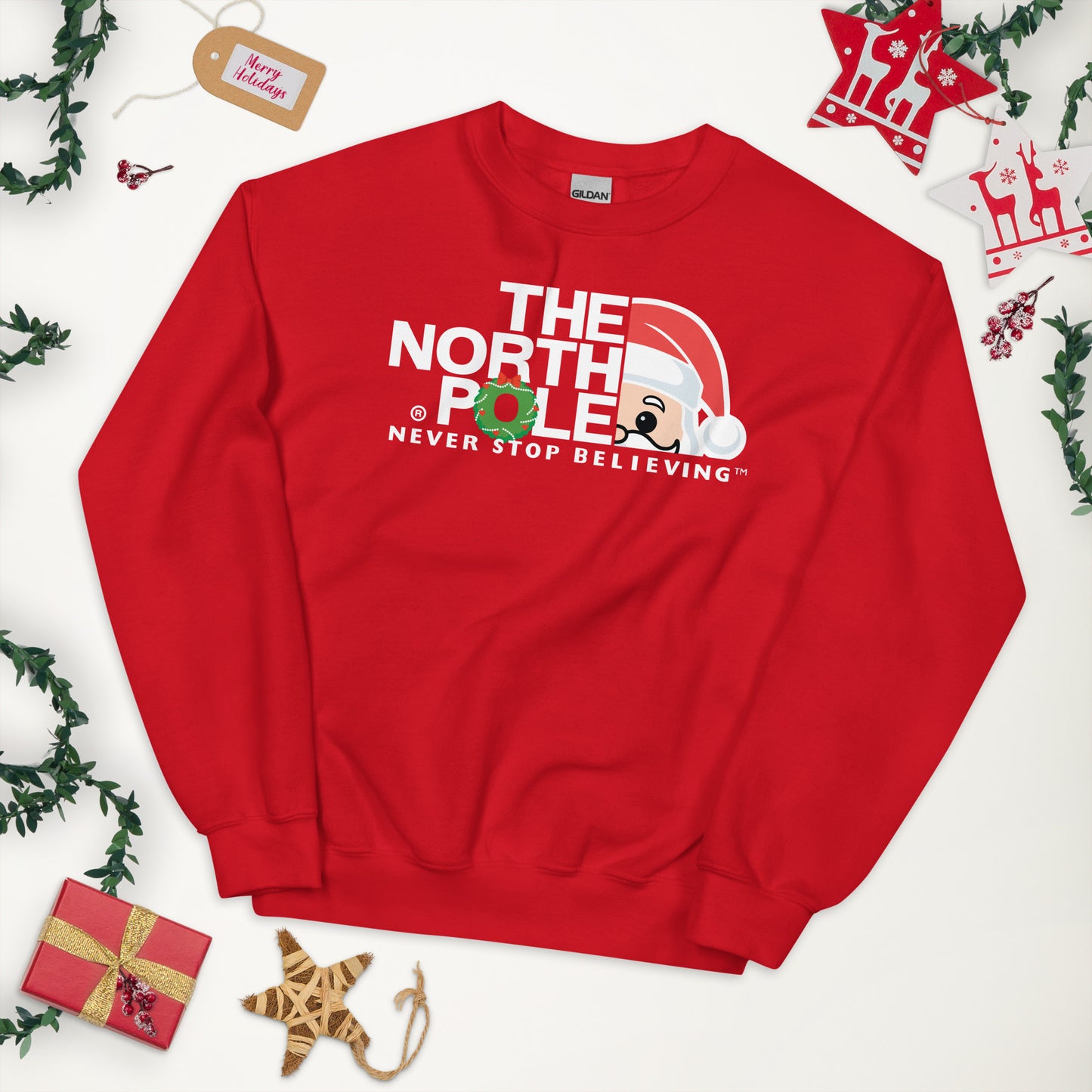 The North Pole Unisex Sweatshirt
