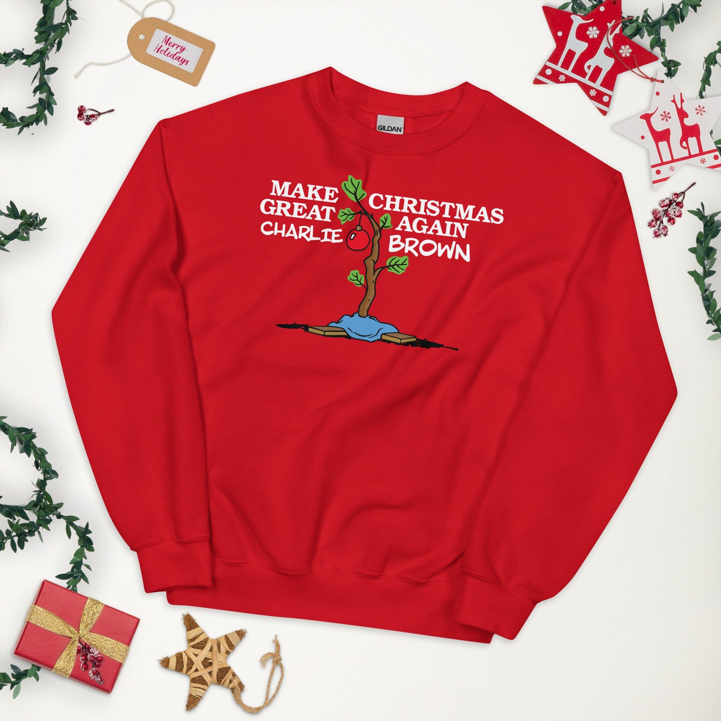 Make Christmas Great Again Unisex Sweatshirt
