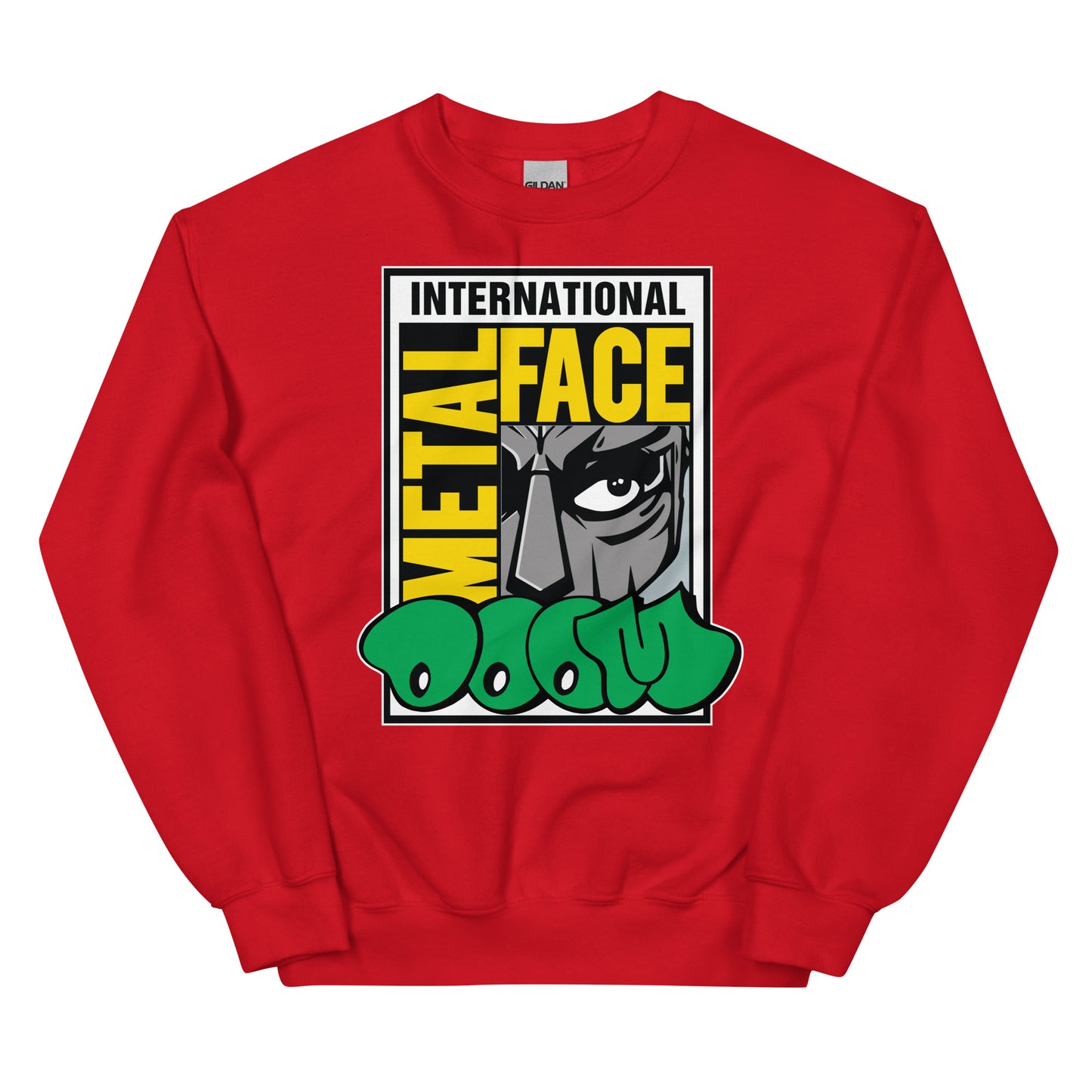 Metal Face Unisex Sweatshirt