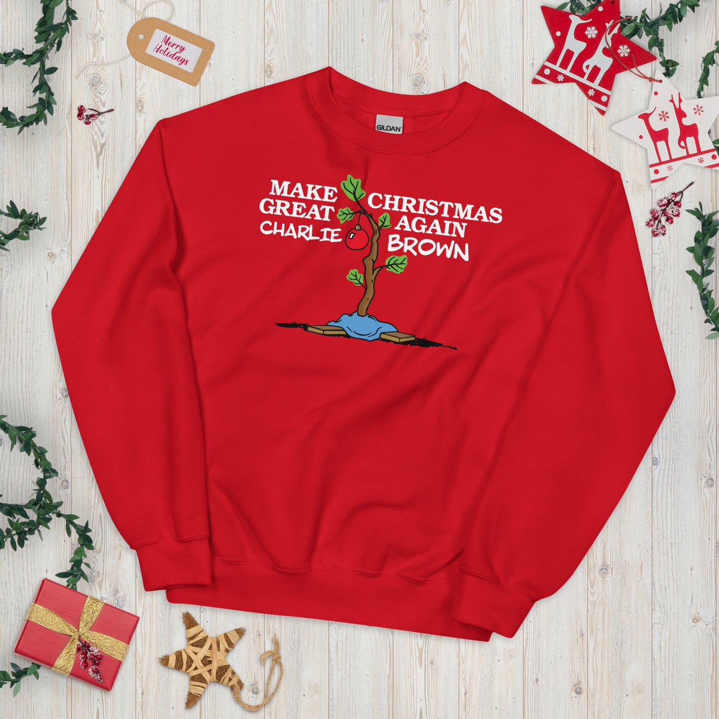 Make Christmas Great Again Unisex Sweatshirt