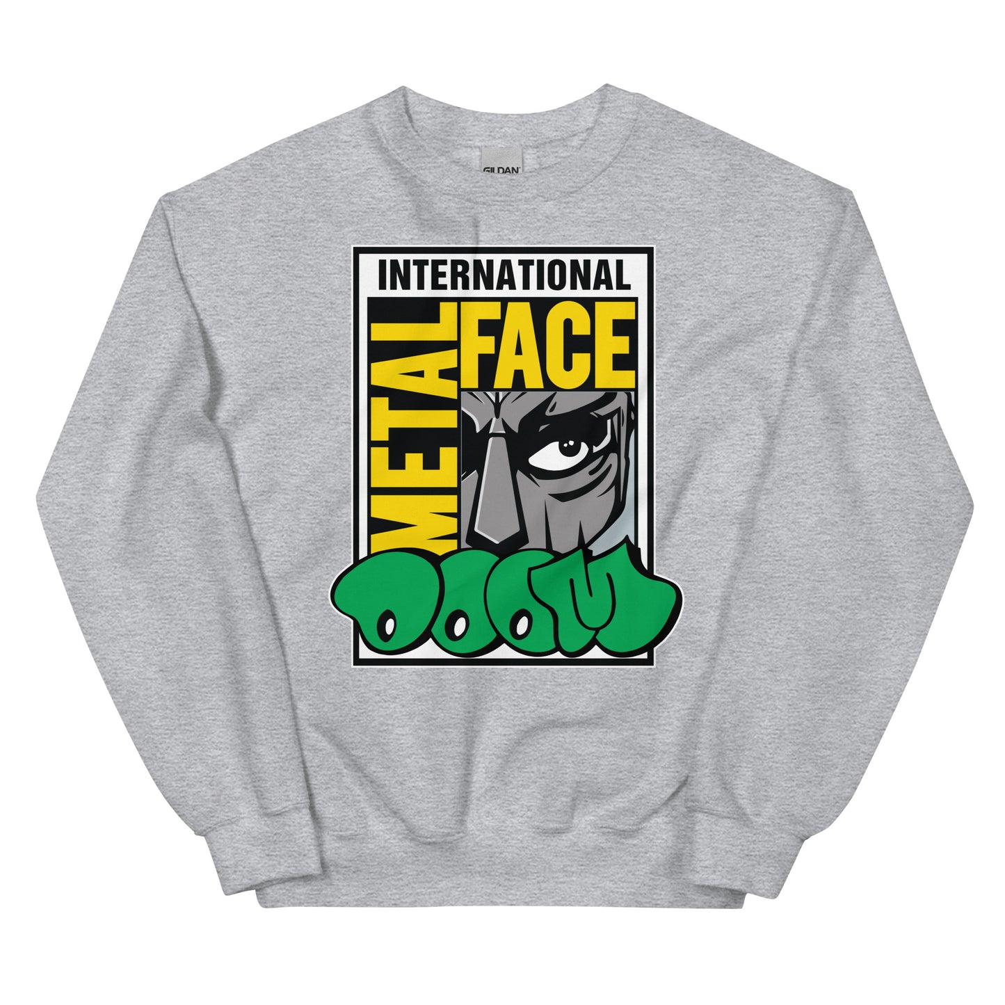 Metal Face Unisex Sweatshirt