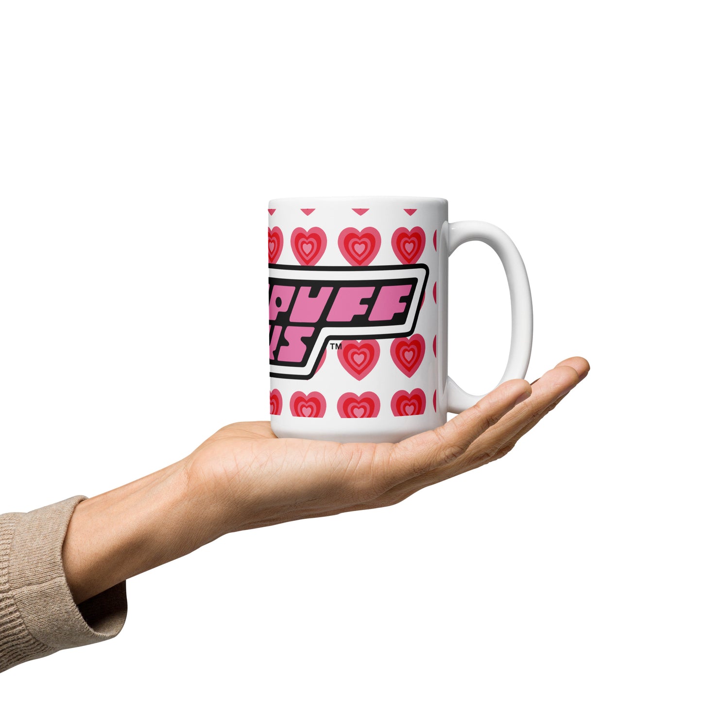 SB POWER LOVE White glossy mug