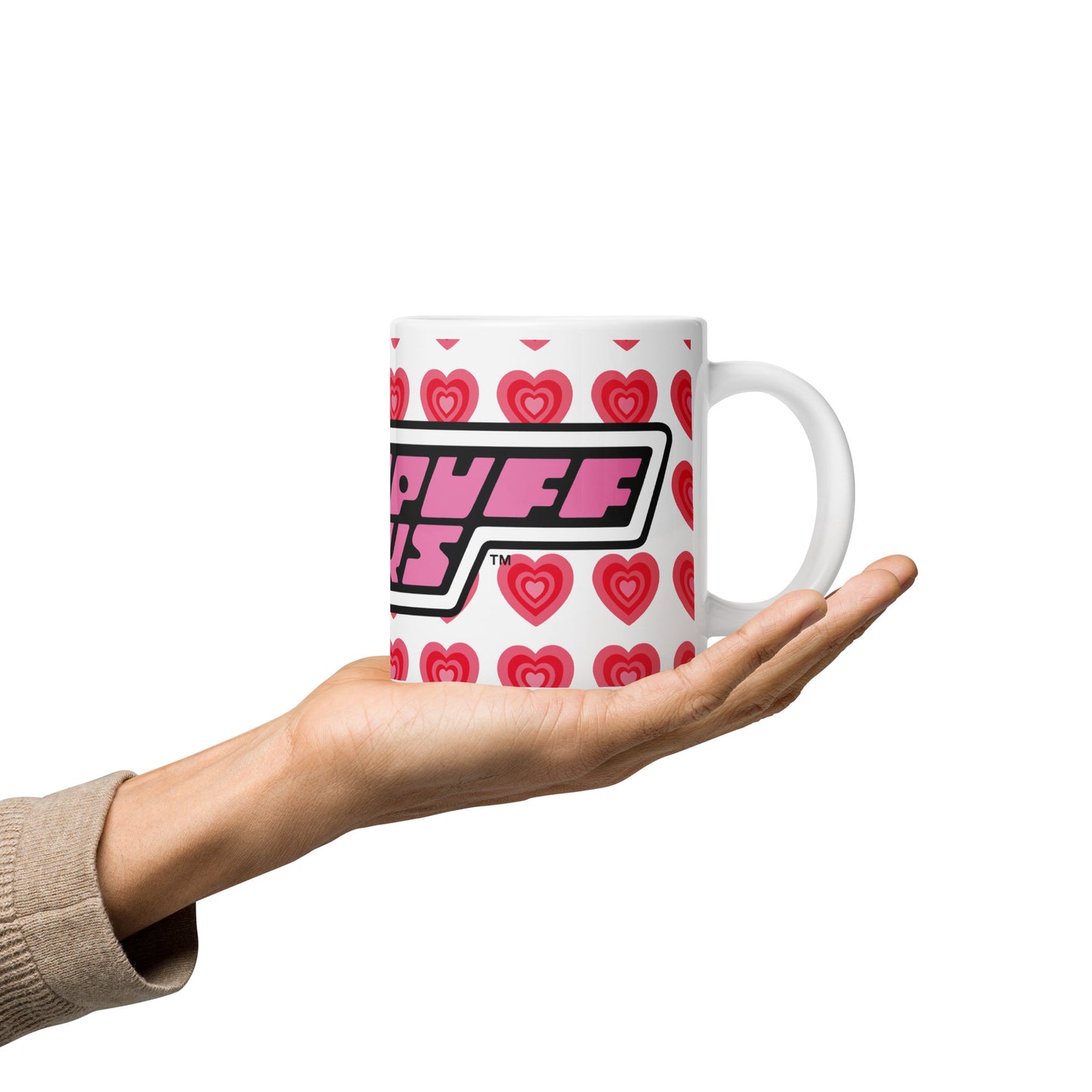 SB POWER LOVE White glossy mug