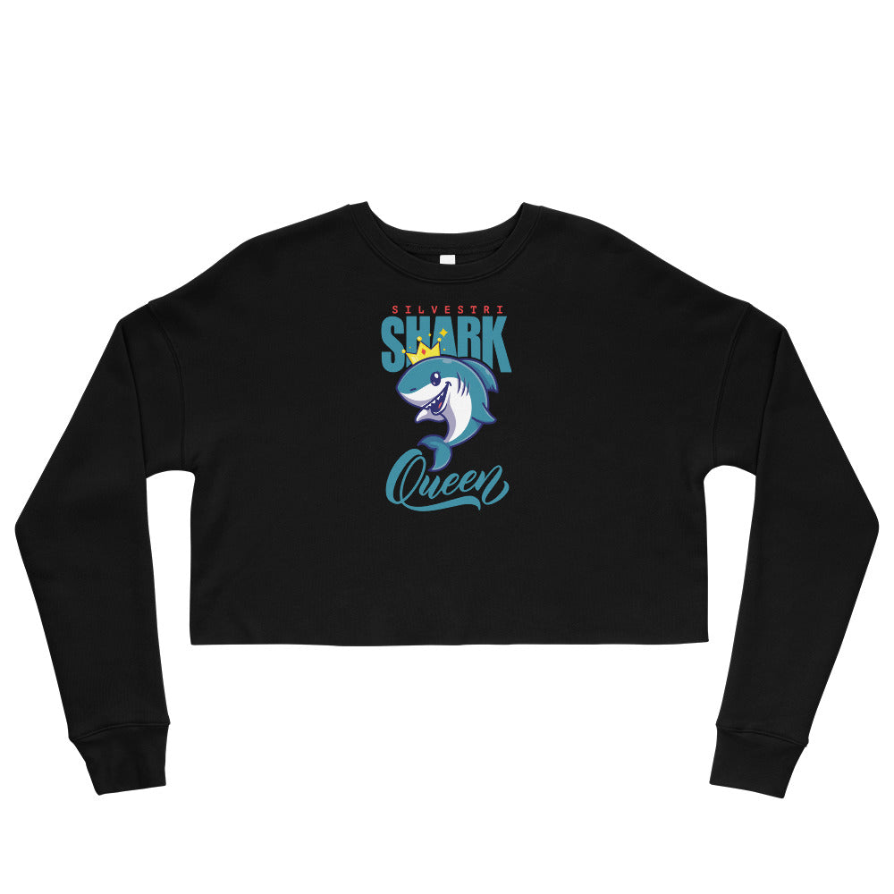 SHARK QUEEN Crop Sweatshirt