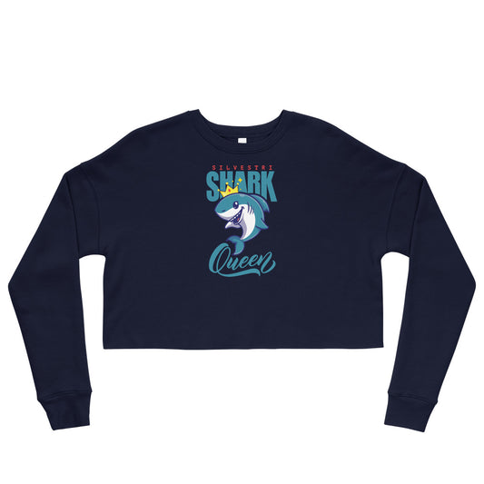 SHARK QUEEN Crop Sweatshirt