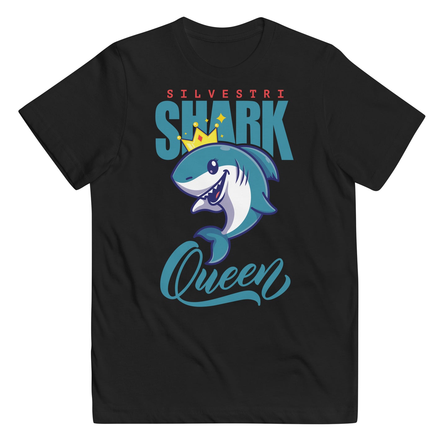 Shark Queen Youth jersey t-shirt