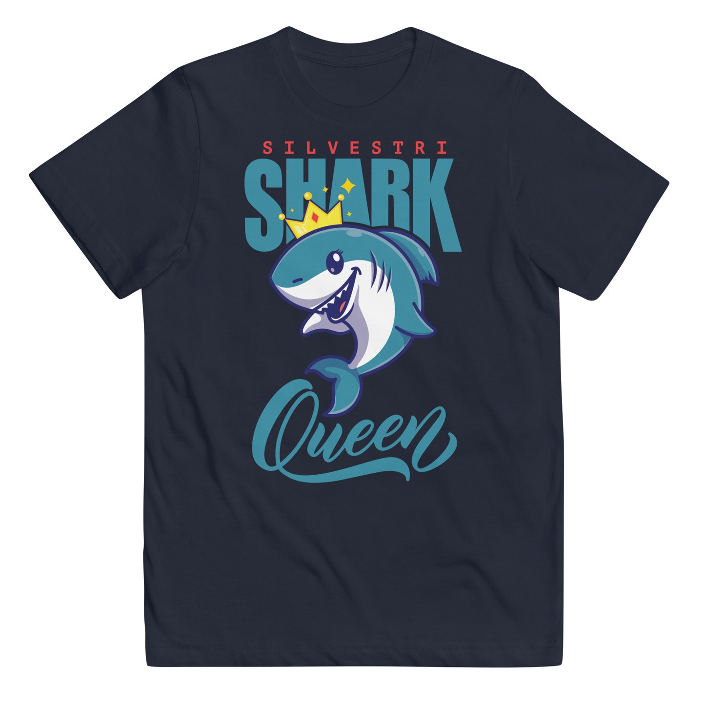 Shark Queen Youth jersey t-shirt