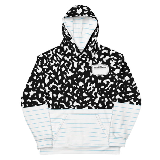 Vintage Composition Book Unisex Hoodie