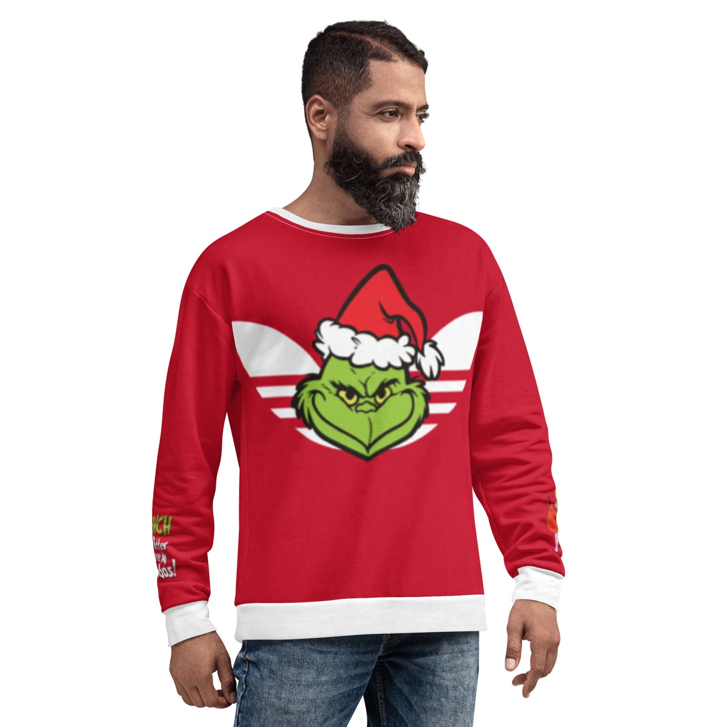 Grinch Better Have My Sneakers Unisex Ugly Sweatshirt