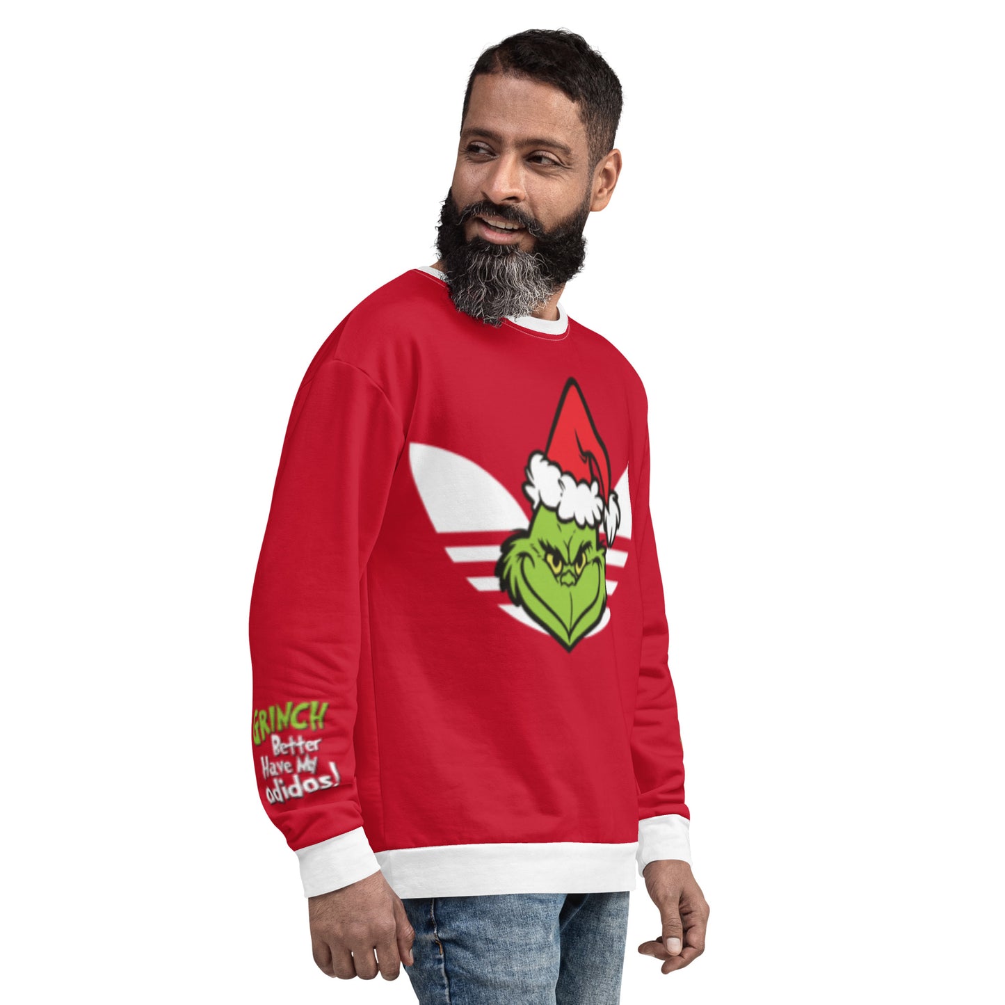 Grinch Better Have My Sneakers Unisex Ugly Sweatshirt