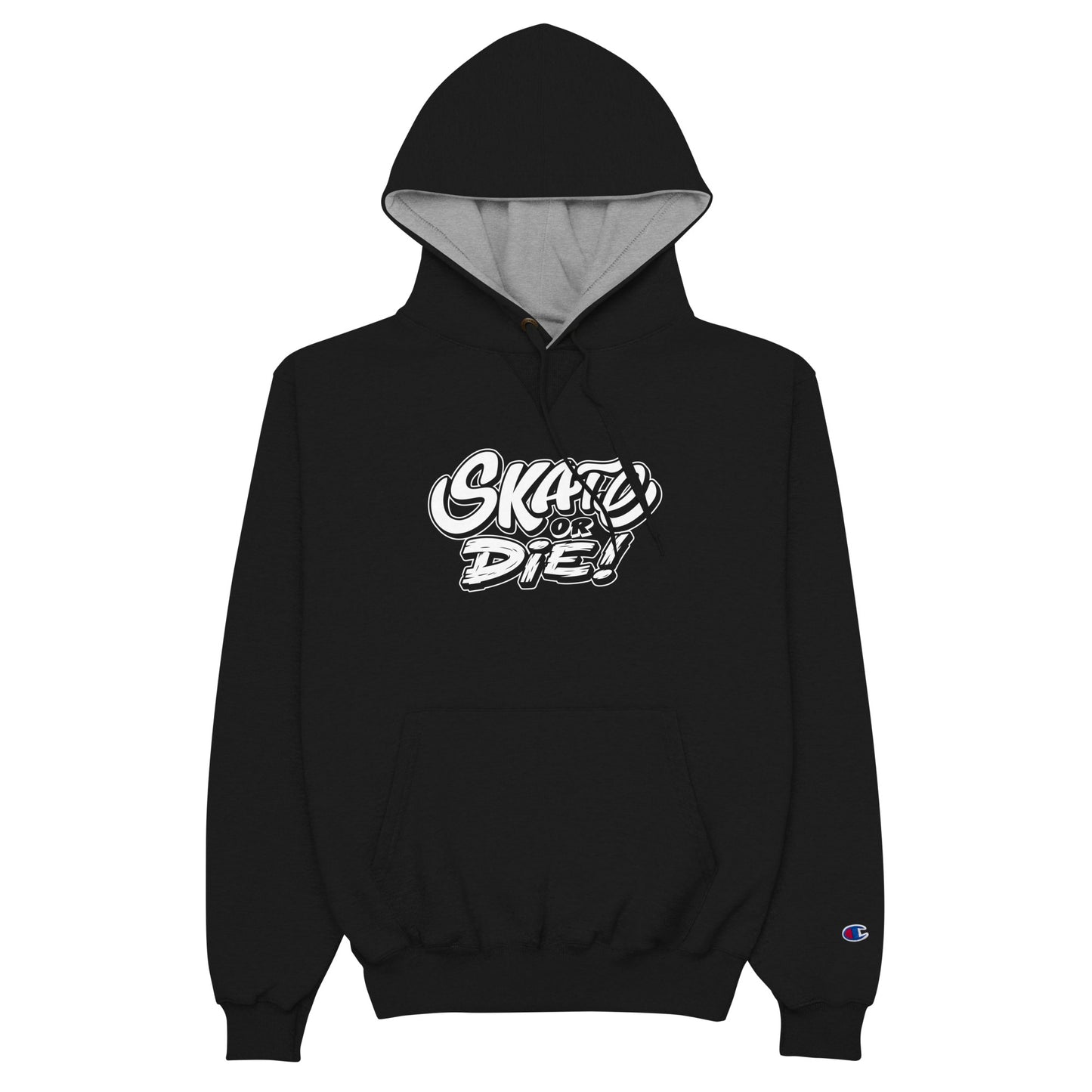 Skate or Die Heart Champion Hoodie