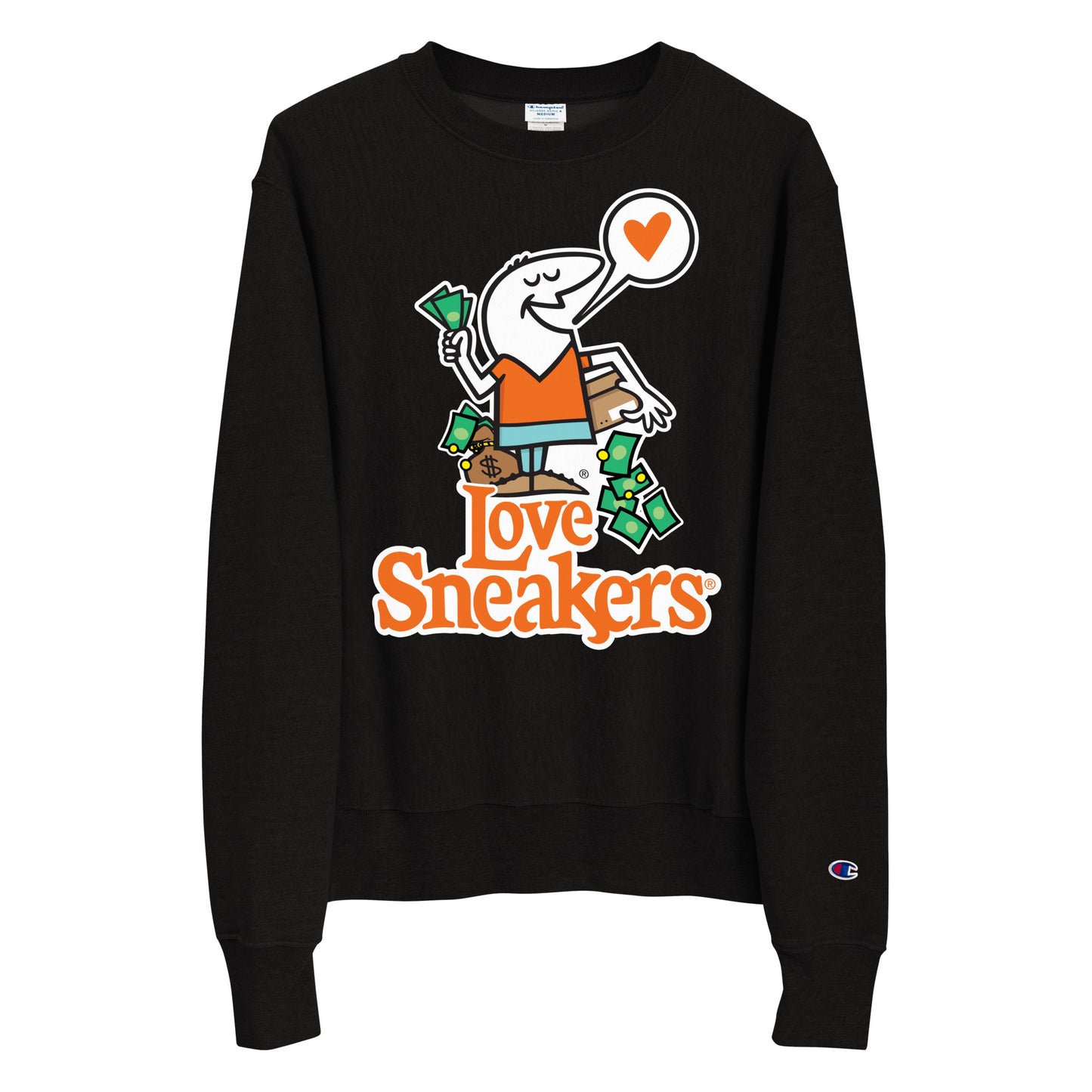 Love Sneakers Champion Sweatshirt