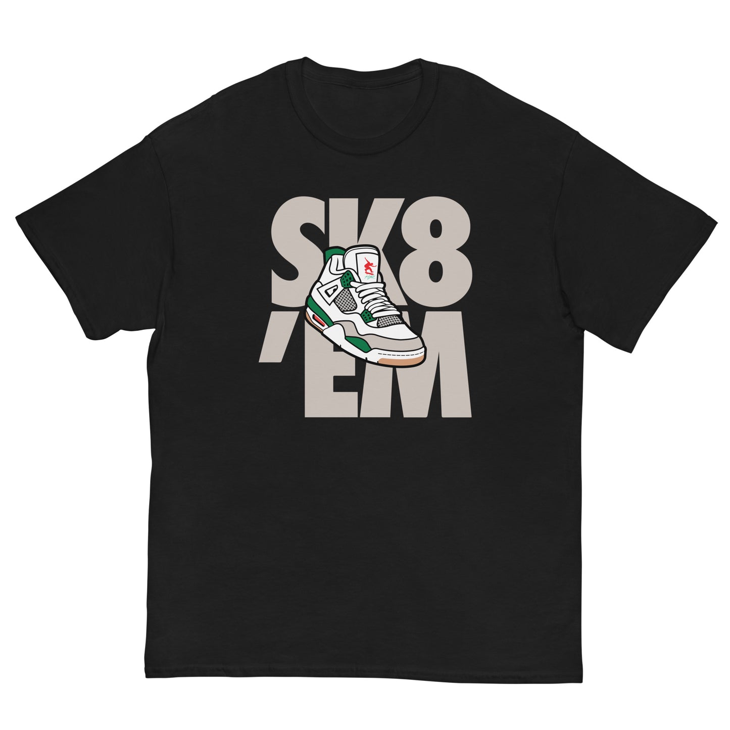 Sk8'Em (grey text) Men's classic tee