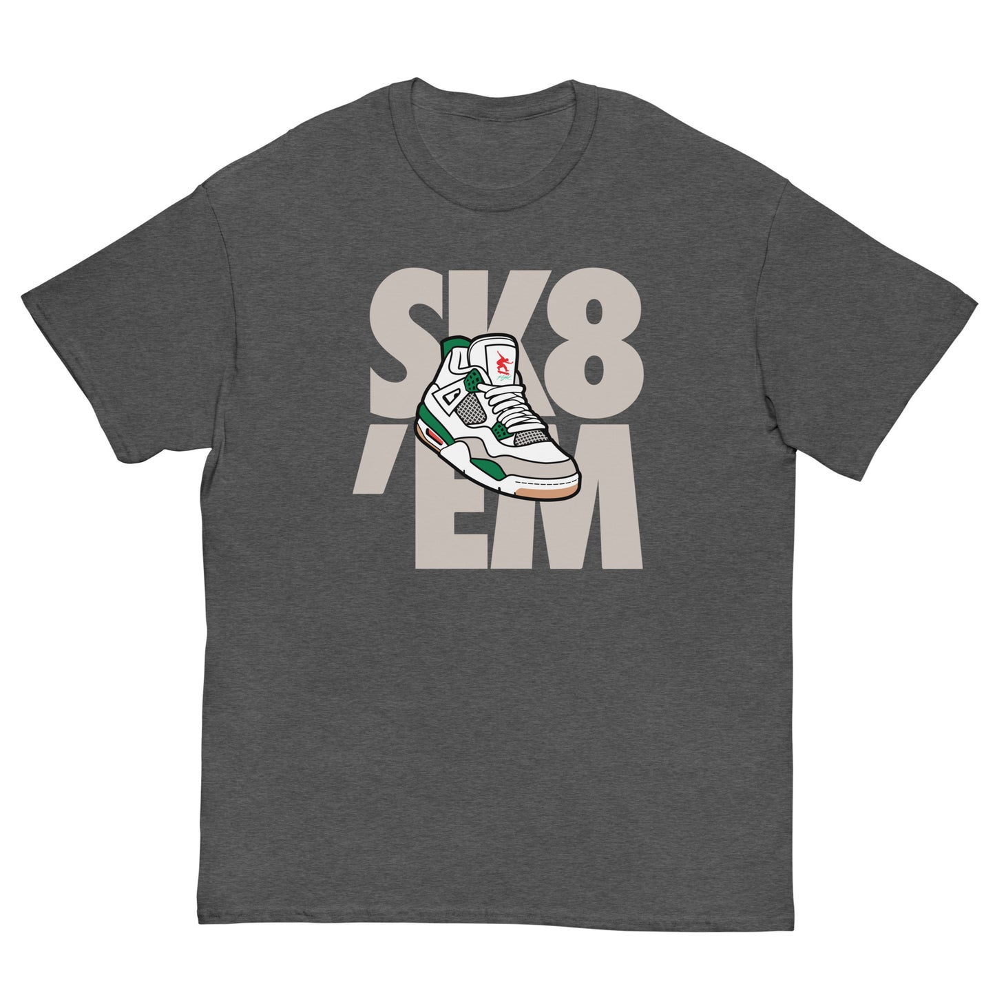 Sk8'Em (grey text) Men's classic tee