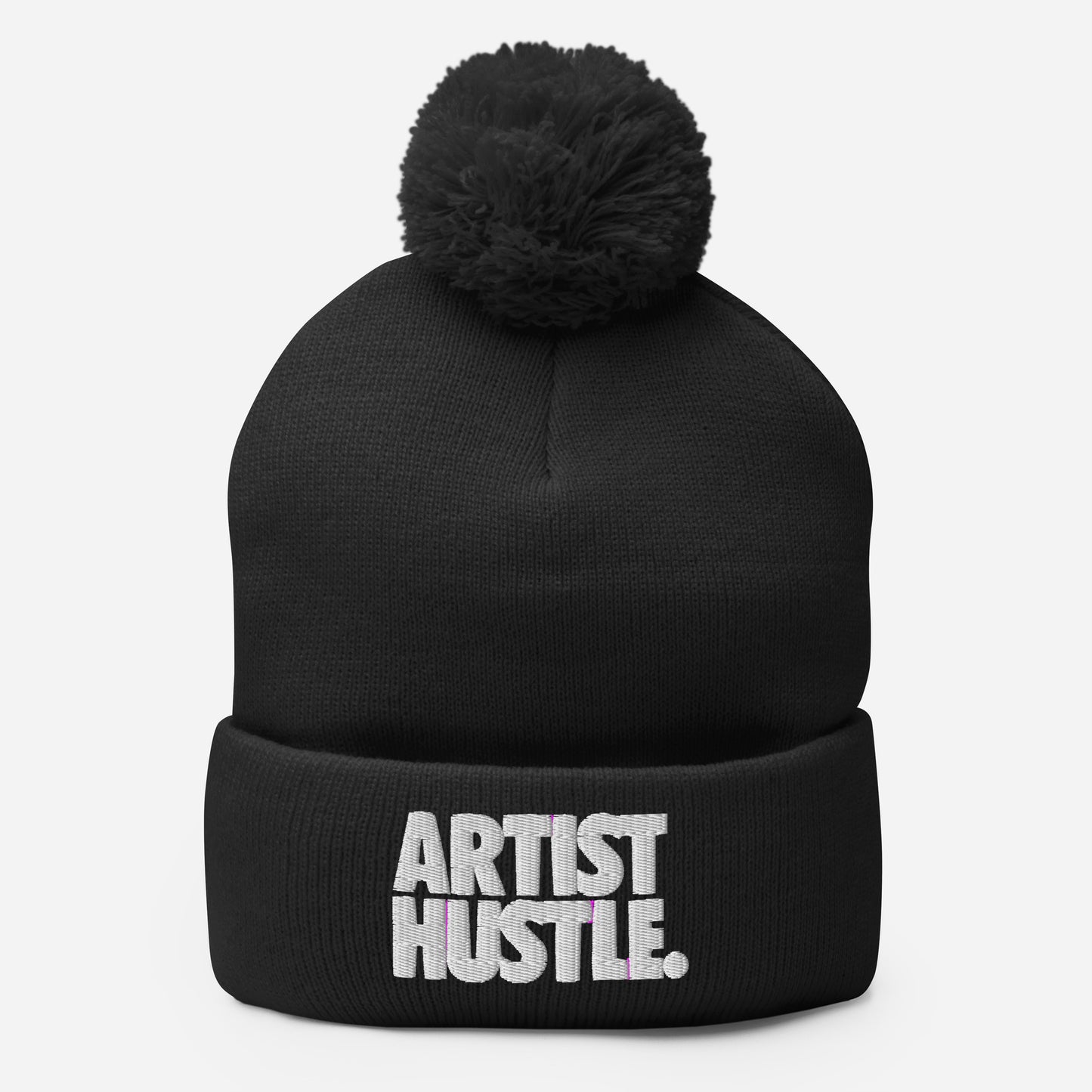 Artist Hustle Pom-Pom Beanie