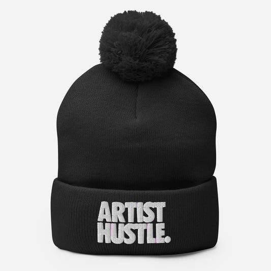 Artist Hustle Pom-Pom Beanie