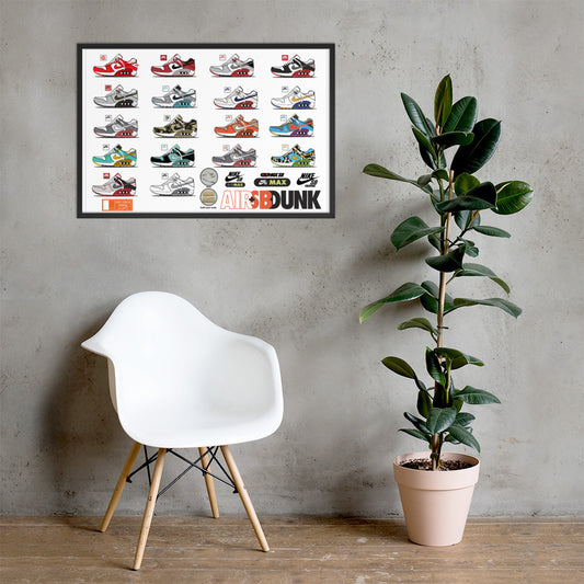 AIR+SB Framed photo paper poster