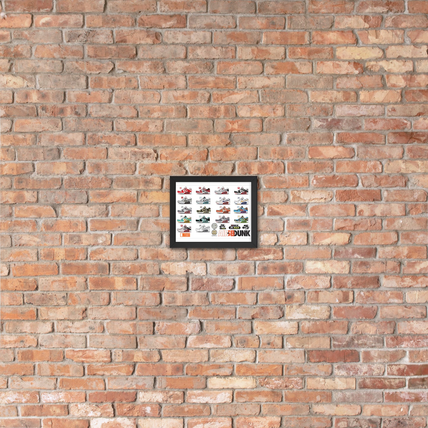 AIR+SB Framed photo paper poster