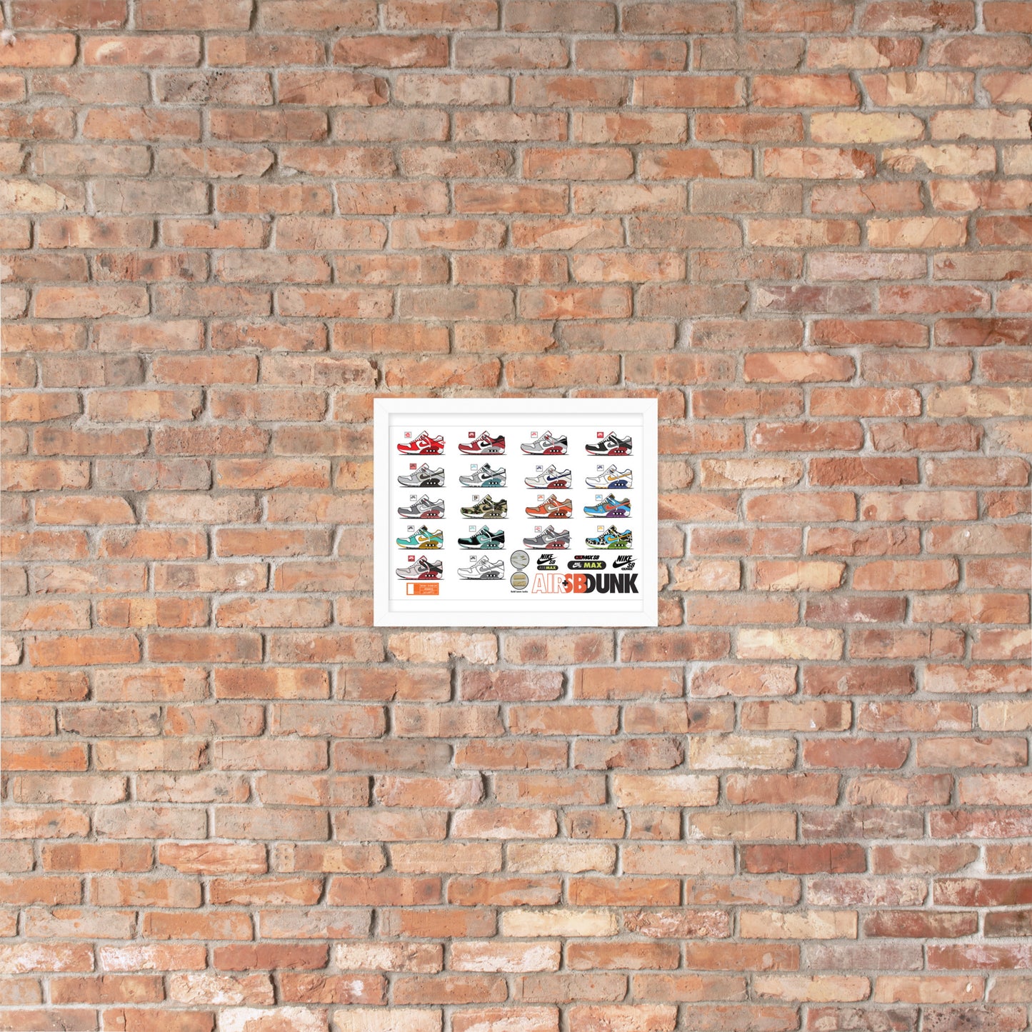 AIR+SB Framed photo paper poster