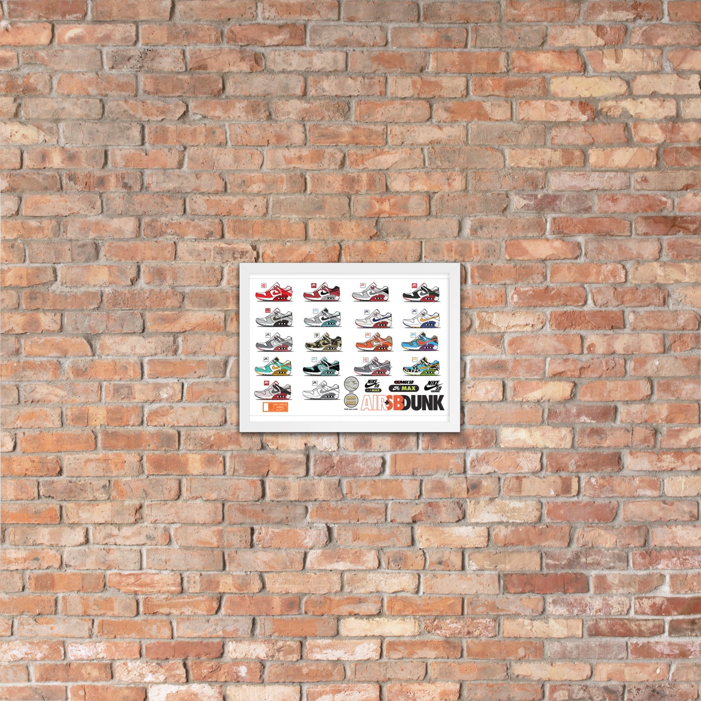 AIR+SB Framed photo paper poster