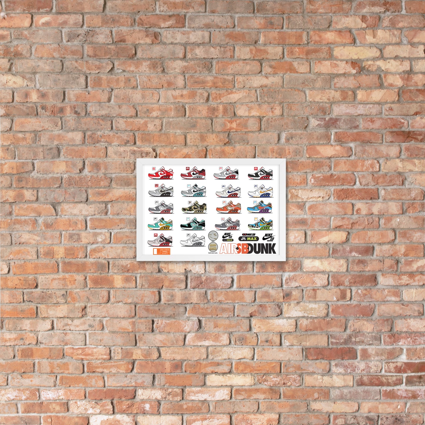 AIR+SB Framed photo paper poster