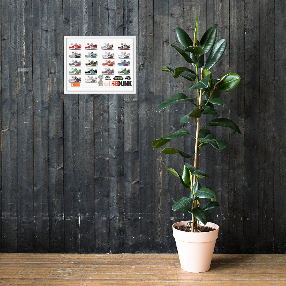 AIR+SB Framed photo paper poster