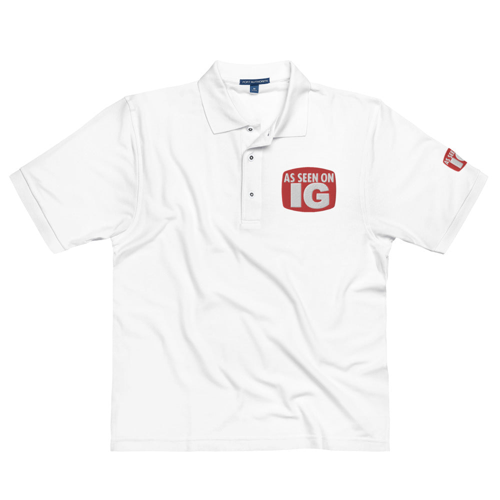 AS SEEN ON IG Men's Premium Polo